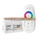 RGBW LED Controller with Touch Panel RF Remote for RGB+White LED Products, Smartphone/Tablet (Wifi compatible)